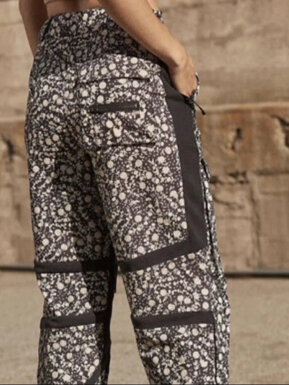 Free People Love You Back Pant Printed Pants Size M